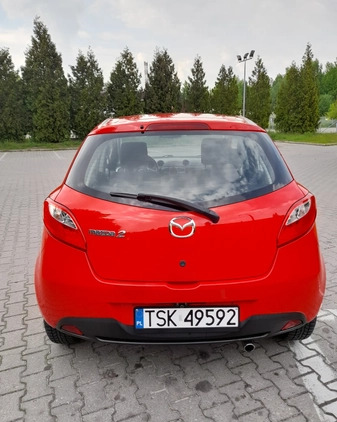 Mazda 2 cena 14500 przebieg: 177000, rok produkcji 2008 z Krosno Odrzańskie małe 232